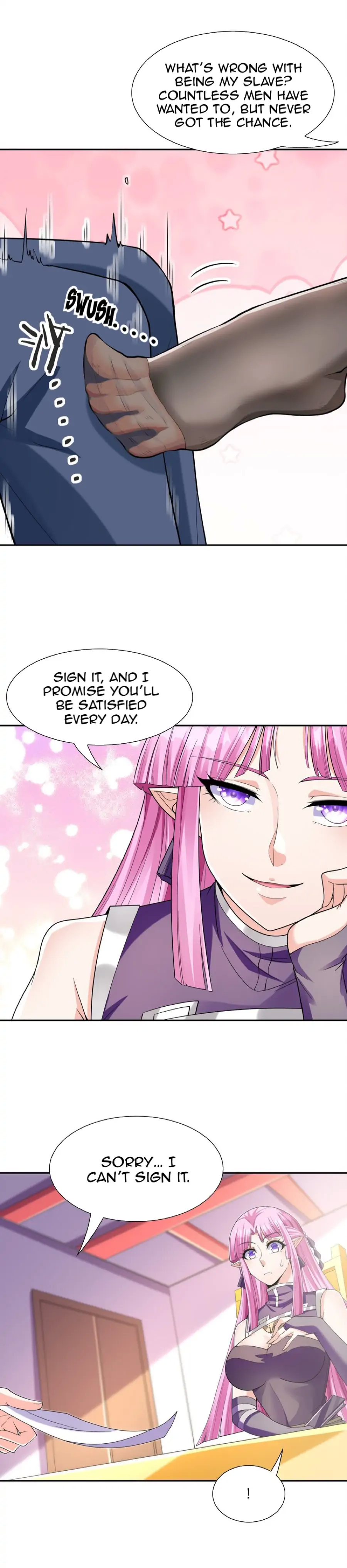 My Harem Is Entirely Female Demon Villains Chapter 53 - page 7