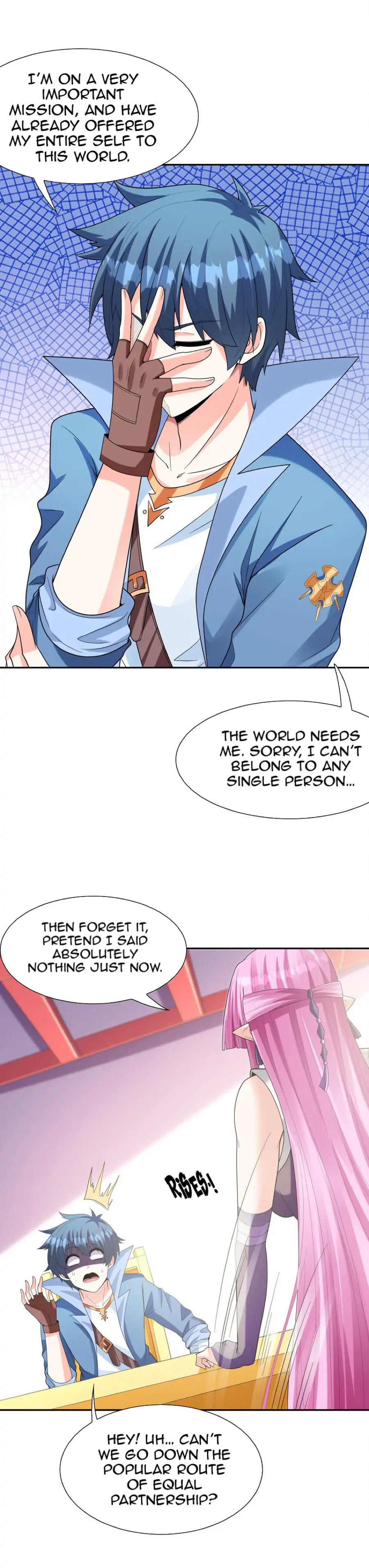 My Harem Is Entirely Female Demon Villains Chapter 53 - page 8