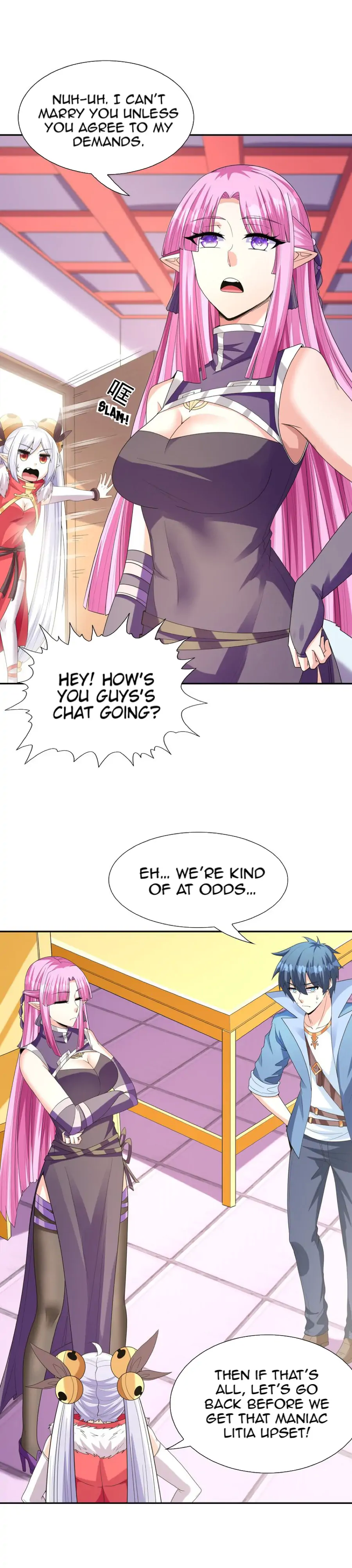 My Harem Is Entirely Female Demon Villains Chapter 53 - page 9