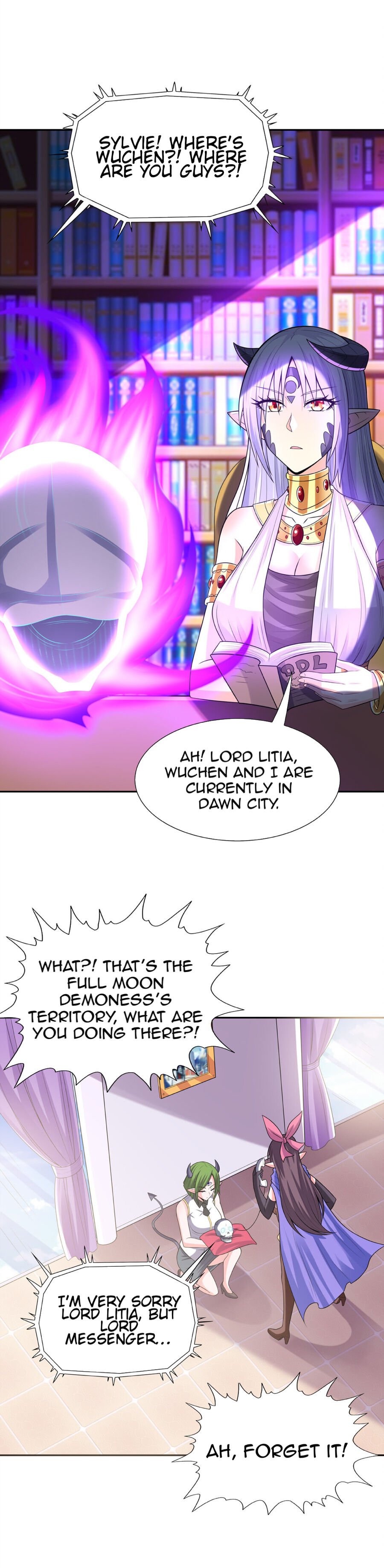 My Harem Is Entirely Female Demon Villains chapter 11 - page 22