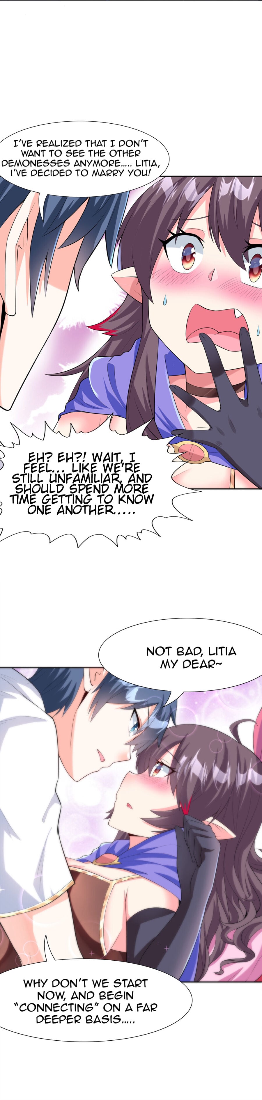 My Harem Is Entirely Female Demon Villains chapter 3 - page 5
