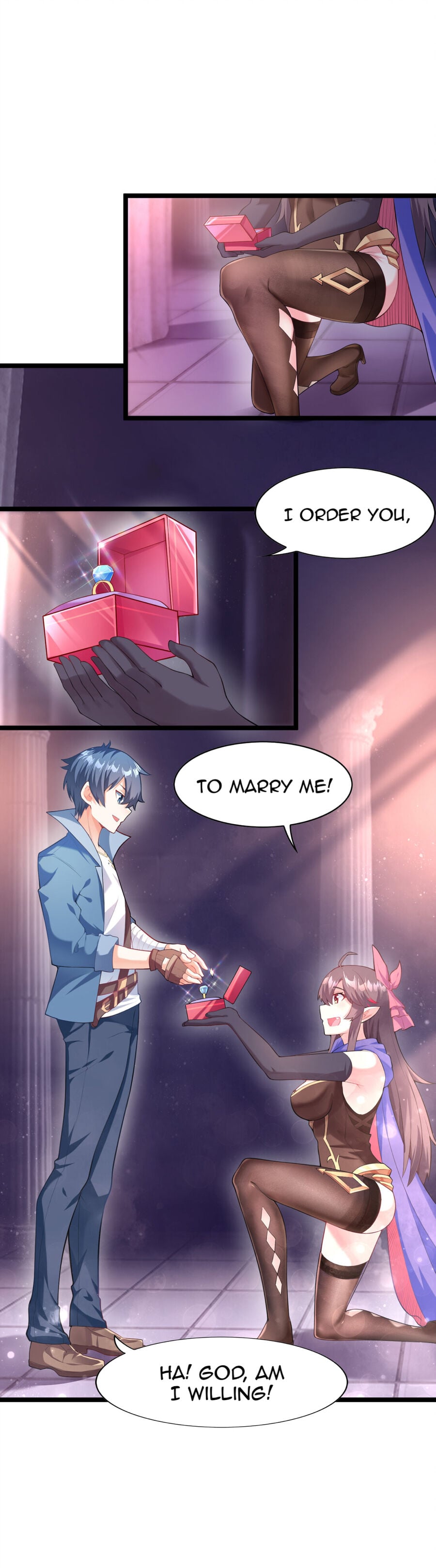 My Harem Is Entirely Female Demon Villains chapter 1 - page 22