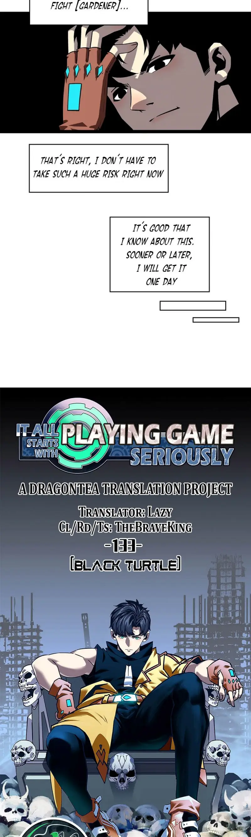 It all starts with playing game seriously Chapter 133 - page 9