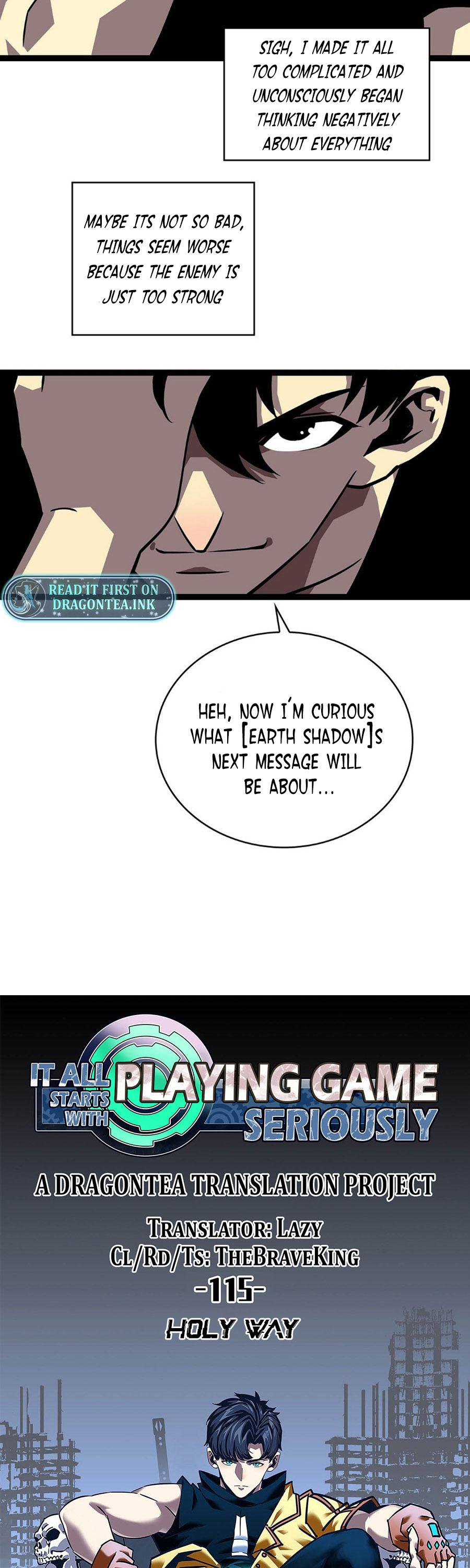 It all starts with playing game seriously Chapter 115 - page 10