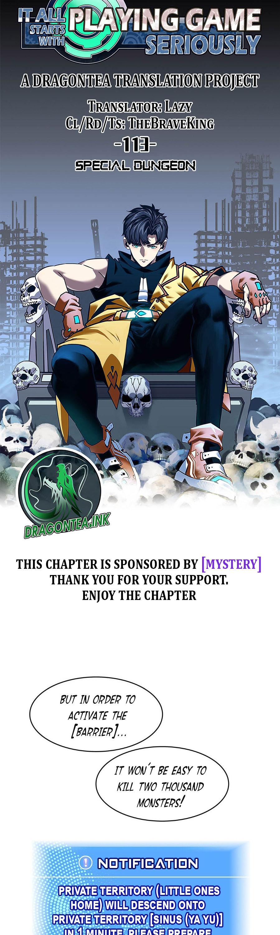 It all starts with playing game seriously chapter 113 - page 10