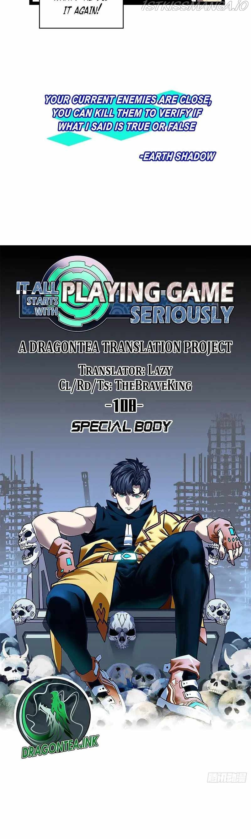 It all starts with playing game seriously chapter 108 - page 8