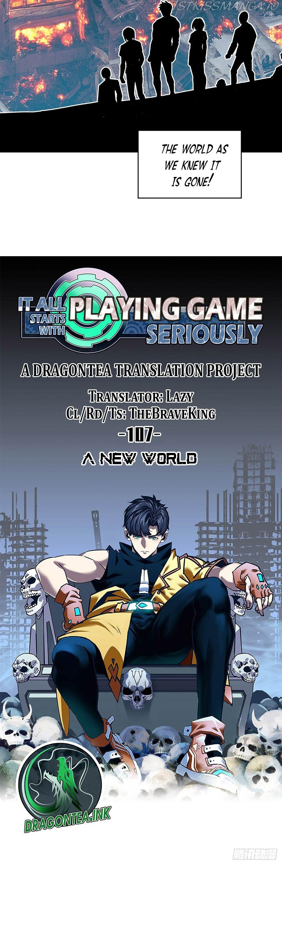 It all starts with playing game seriously chapter 107 - page 8