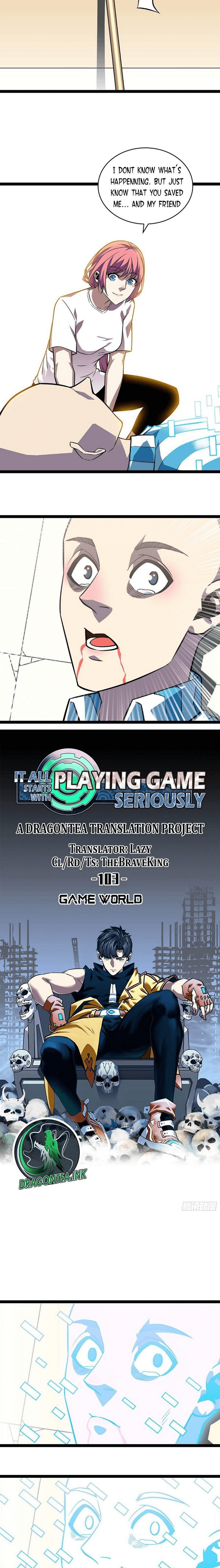 It all starts with playing game seriously chapter 102.5 - page 4