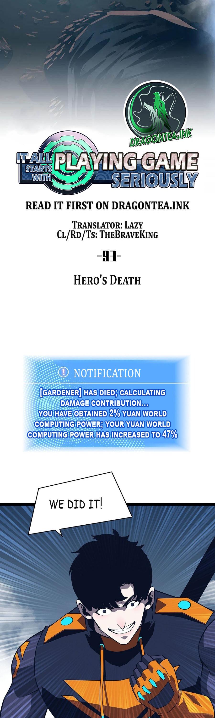 It all starts with playing game seriously chapter 93 - page 11