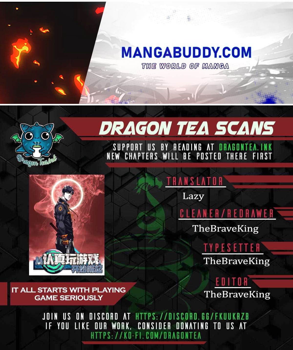 It all starts with playing game seriously chapter 66 - page 1