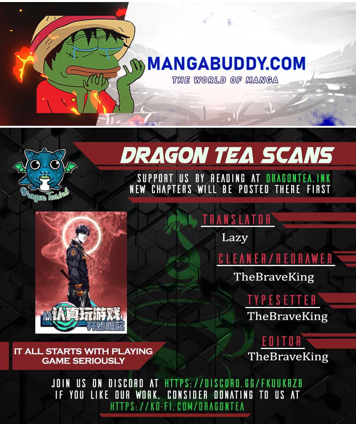 It all starts with playing game seriously chapter 62 - page 1