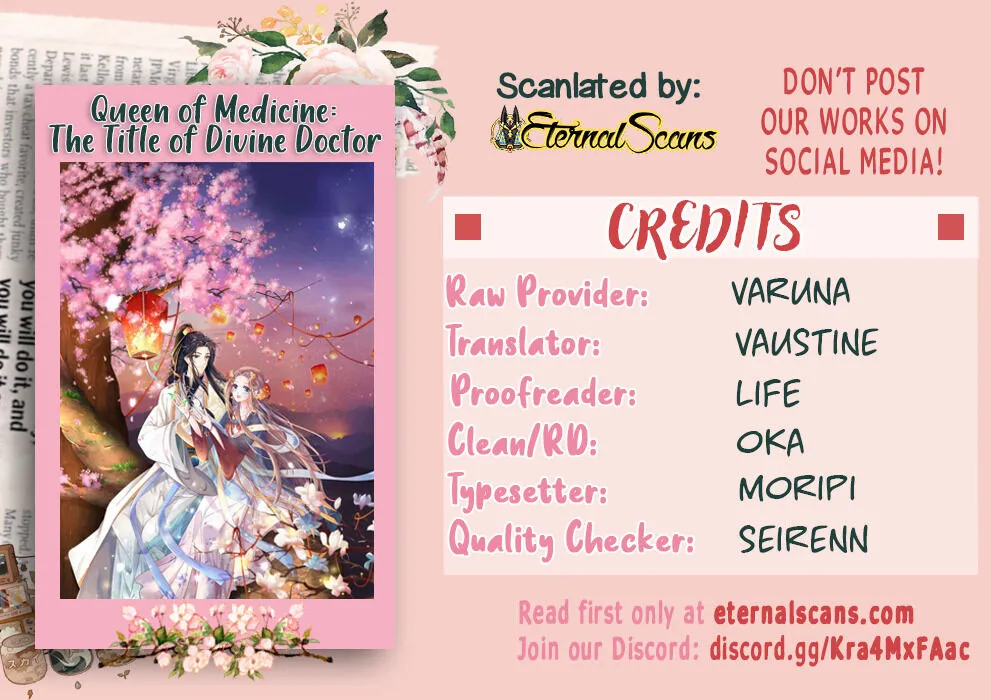 Queen of Medicine: The Title of Divine Doctor Chapter 3 - page 1