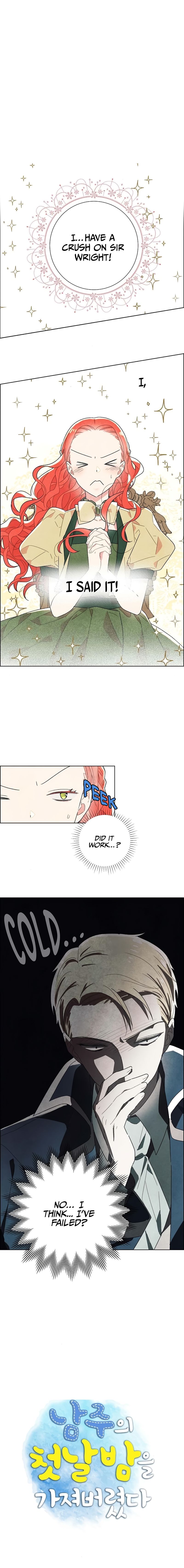 I Stole The Male Lead’s First Night chapter 10 - page 1