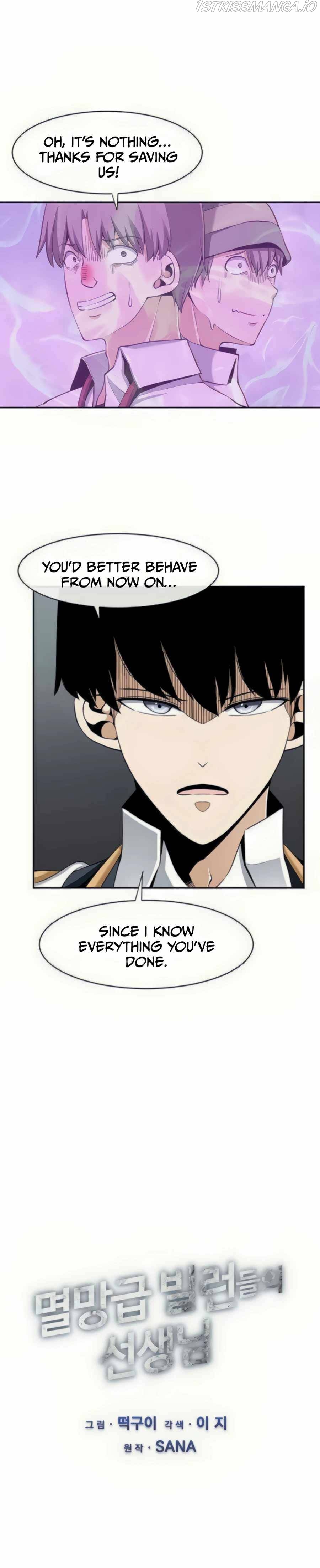 The Teacher of Perishable Villains Chapter 28 - page 3