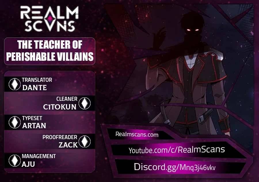 The Teacher of Perishable Villains Chapter 8 - page 1
