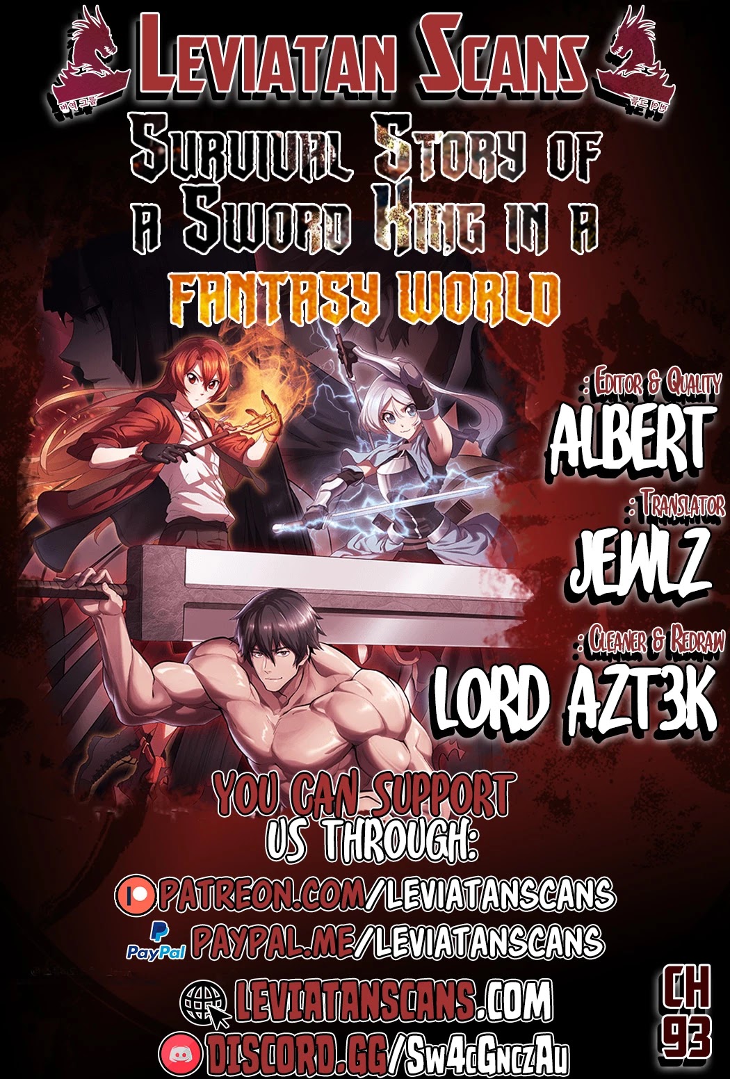 Survival Story of a Sword King in a Fantasy World chapter 93 - page 1