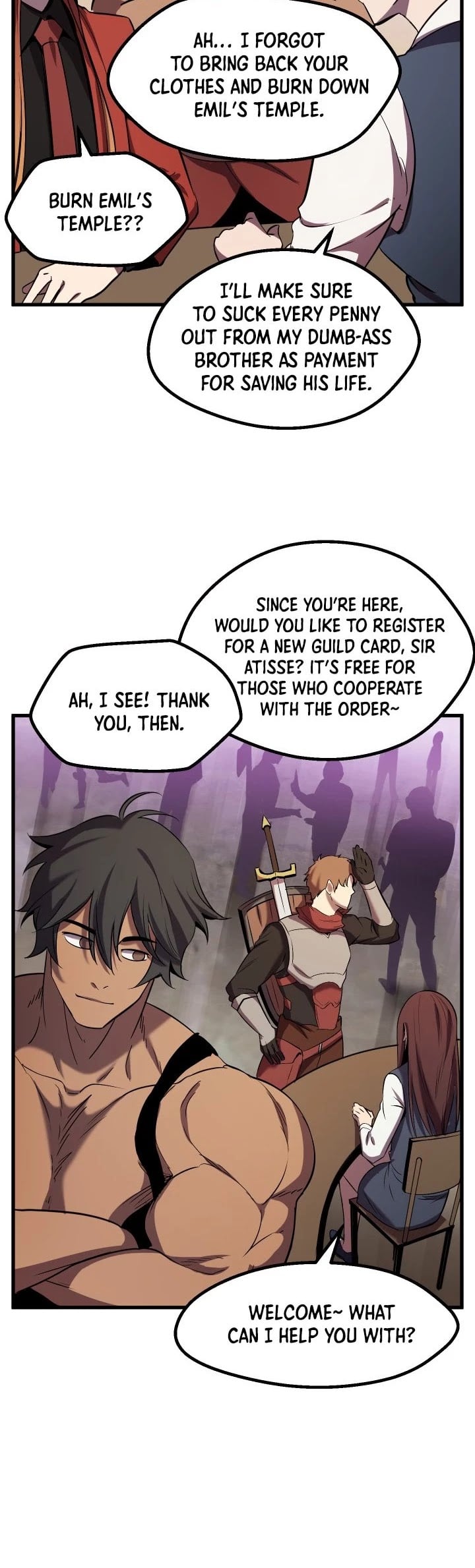 Survival Story of a Sword King in a Fantasy World chapter 50 - page 55