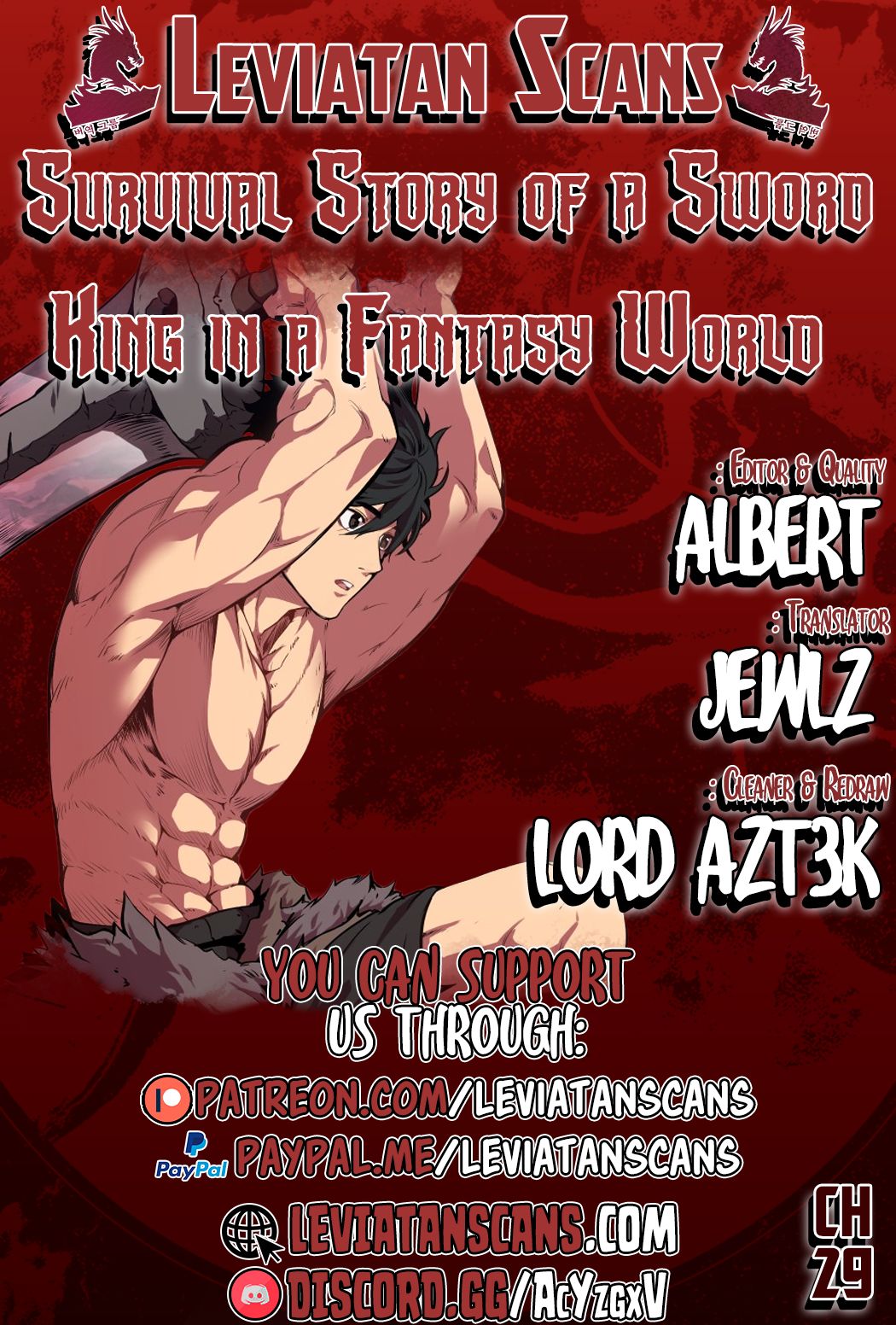 Survival Story of a Sword King in a Fantasy World chapter 29 - page 1