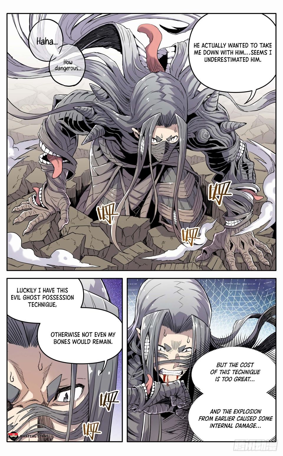 It’s Hard To Mix In With The Demons Chapter 37 - page 6