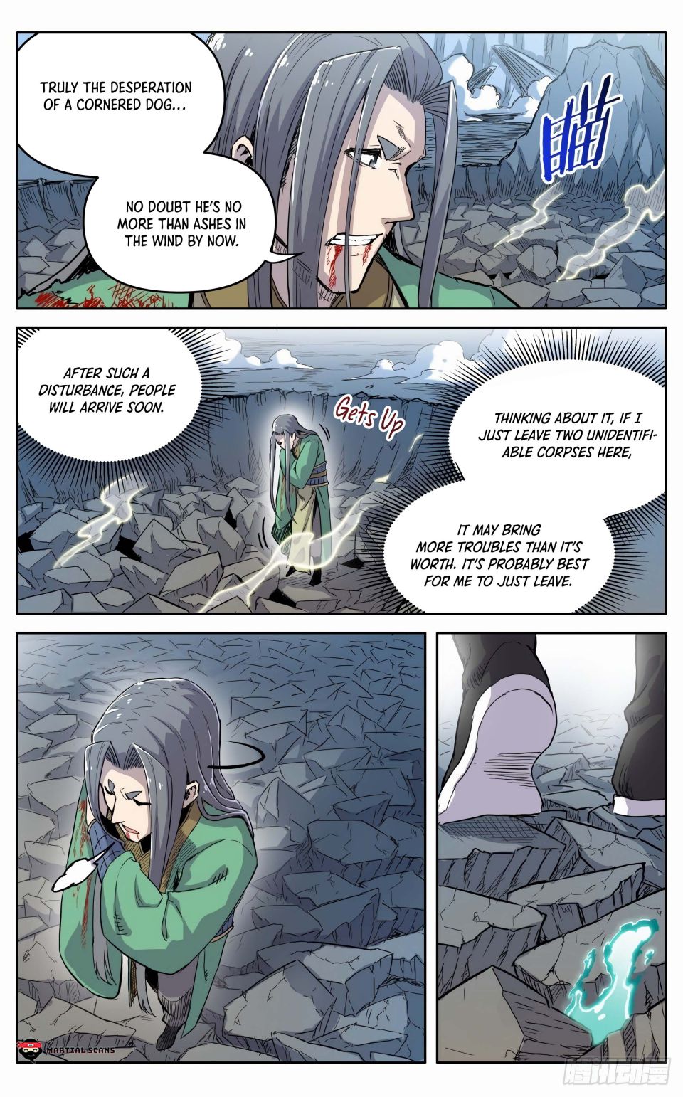 It’s Hard To Mix In With The Demons Chapter 37 - page 9