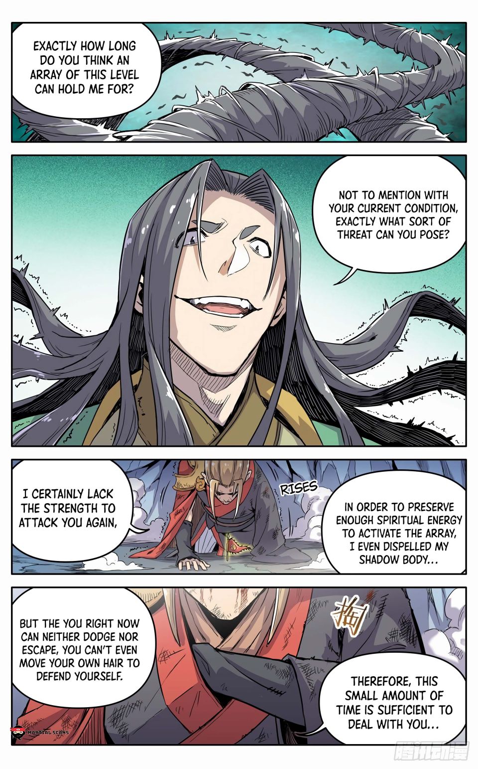 It’s Hard To Mix In With The Demons Chapter 36 - page 19