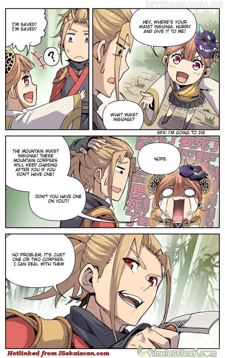 It’s Hard To Mix In With The Demons Chapter 4.5 - page 13