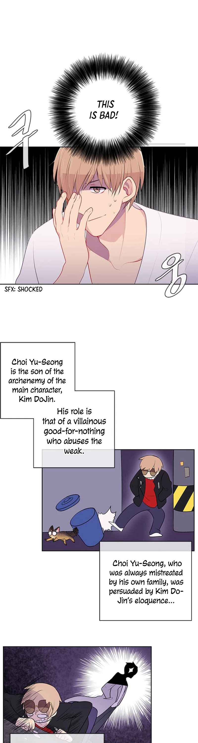 I Woke Up as the Villain chapter 1 - page 16