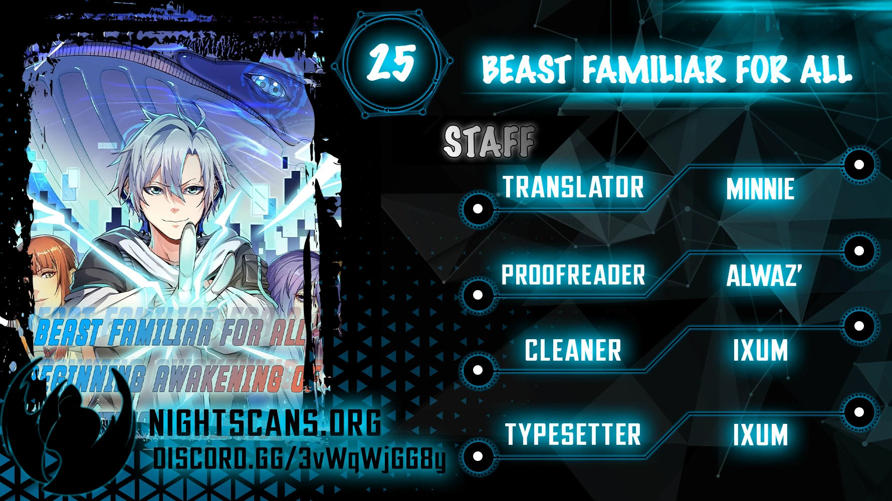 Beast Familiar for All: Beginning Awakening of Mythical Talents Chapter 25 - page 1