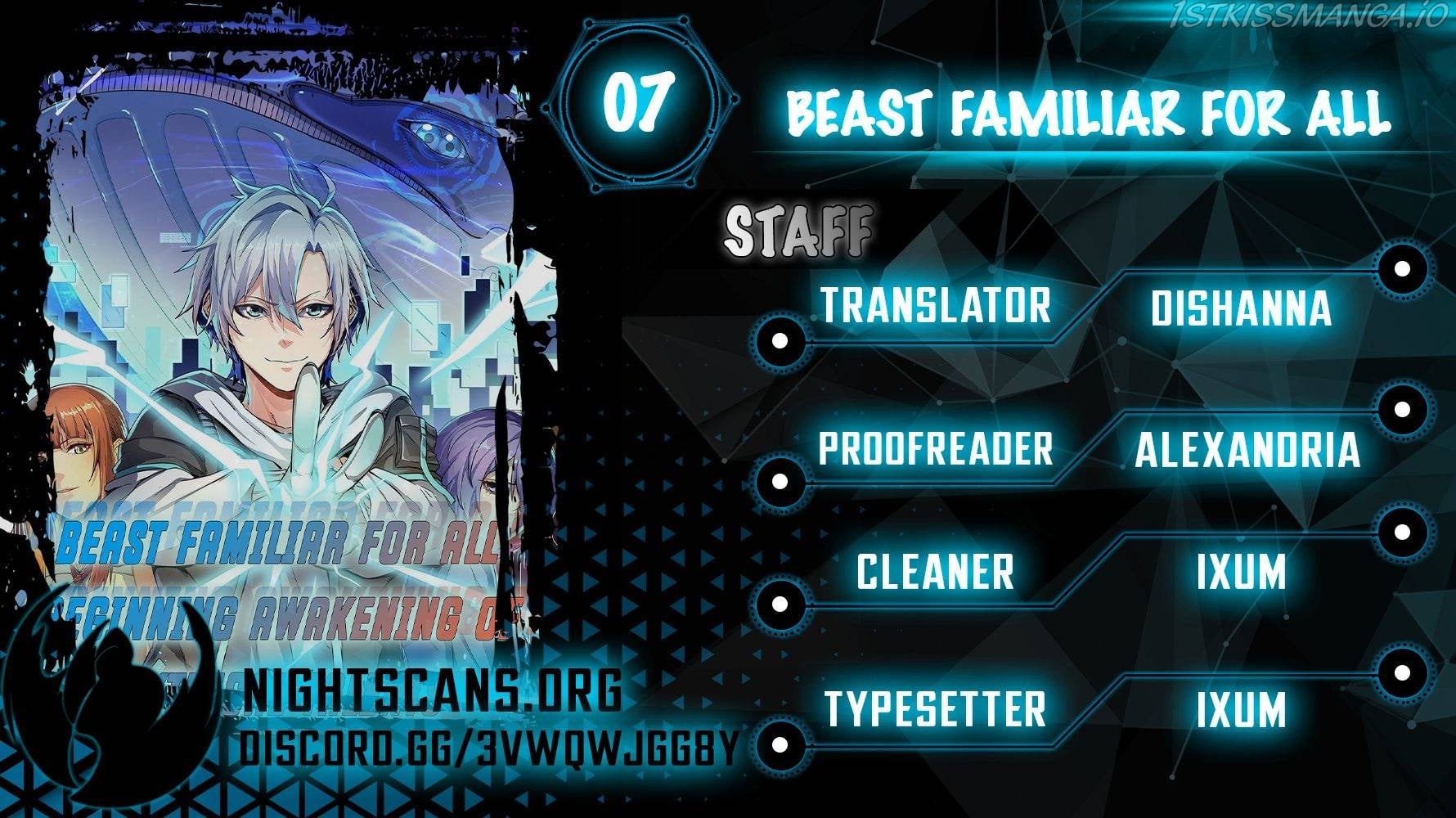 Beast Familiar for All: Beginning Awakening of Mythical Talents Chapter 7 - page 1