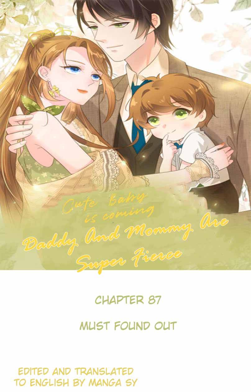 Cute Baby Is Coming : Daddy And Mommy Are Super Fierce Chapter 87 - page 1