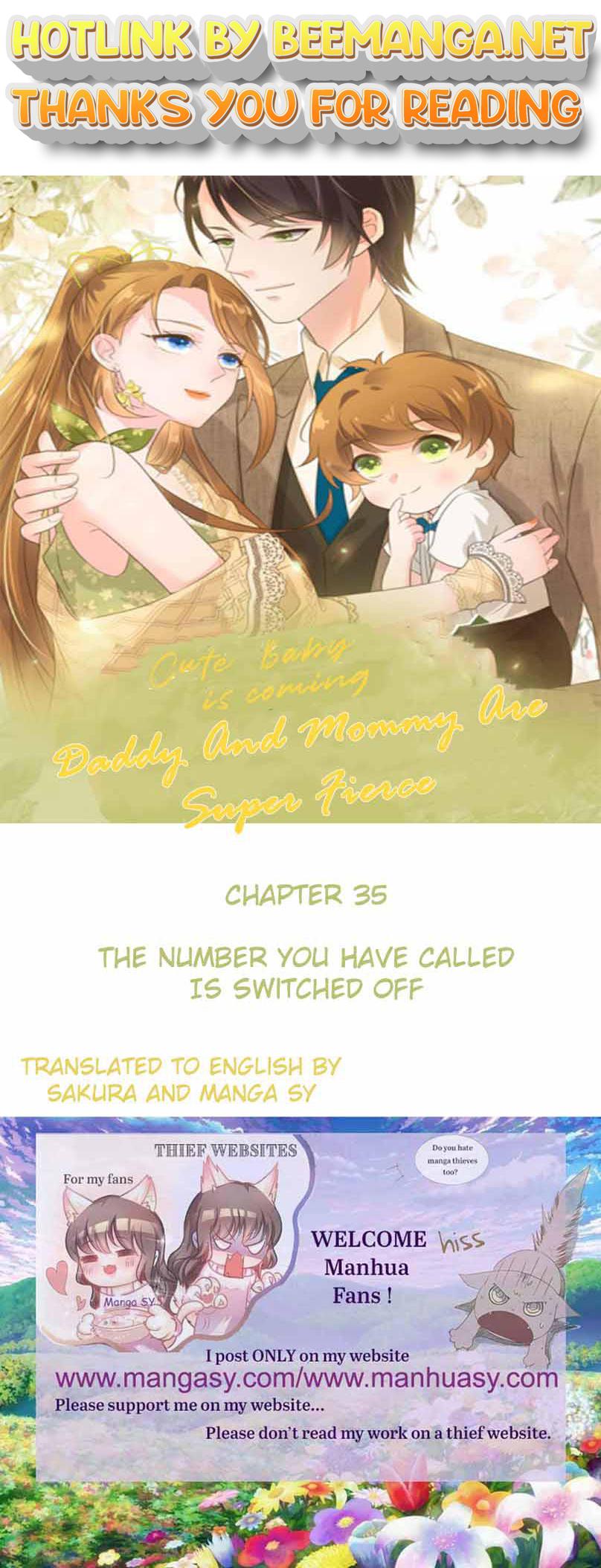 Cute Baby Is Coming : Daddy And Mommy Are Super Fierce Chapter 35 - page 1
