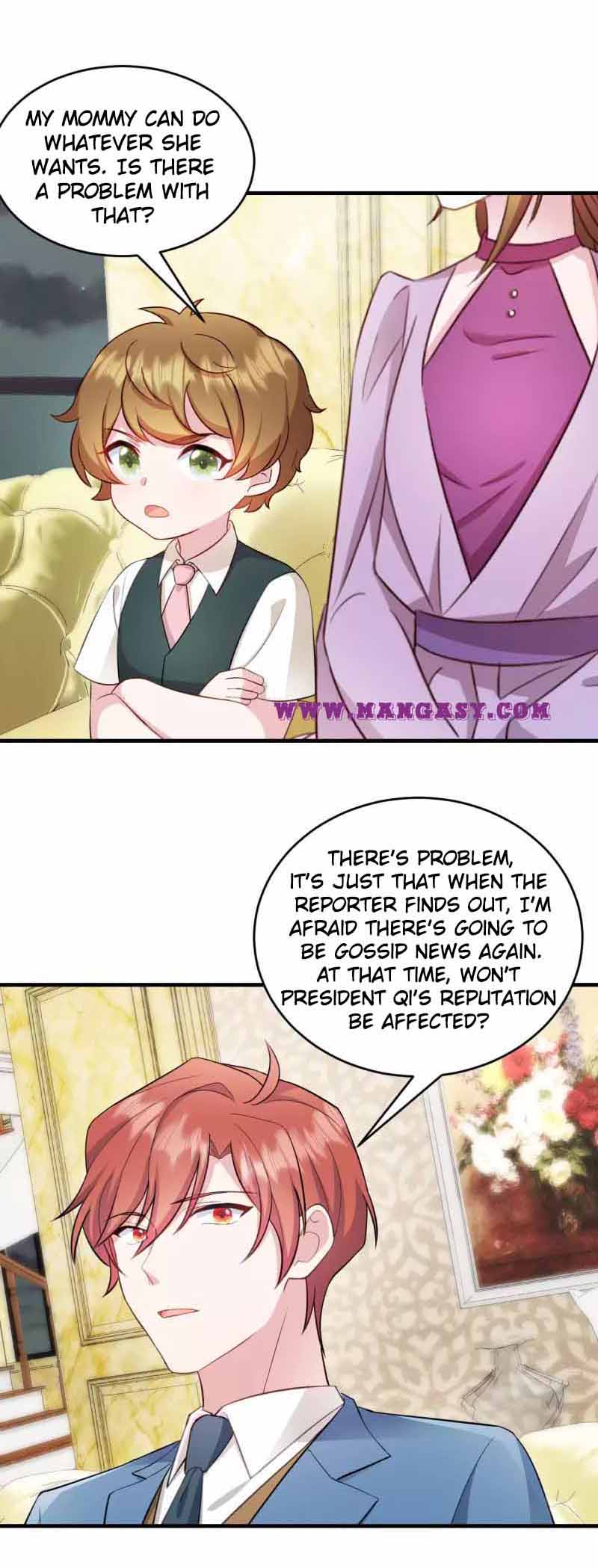 Cute Baby Is Coming : Daddy And Mommy Are Super Fierce Chapter 22 - page 9