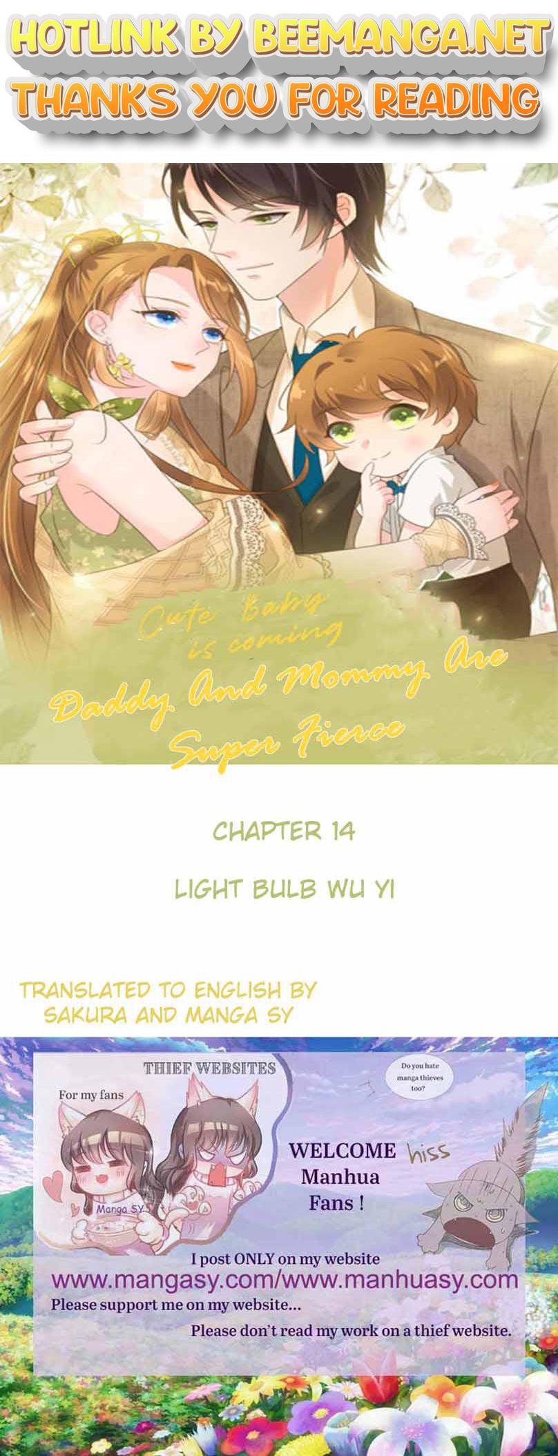 Cute Baby Is Coming : Daddy And Mommy Are Super Fierce Chapter 14 - page 1