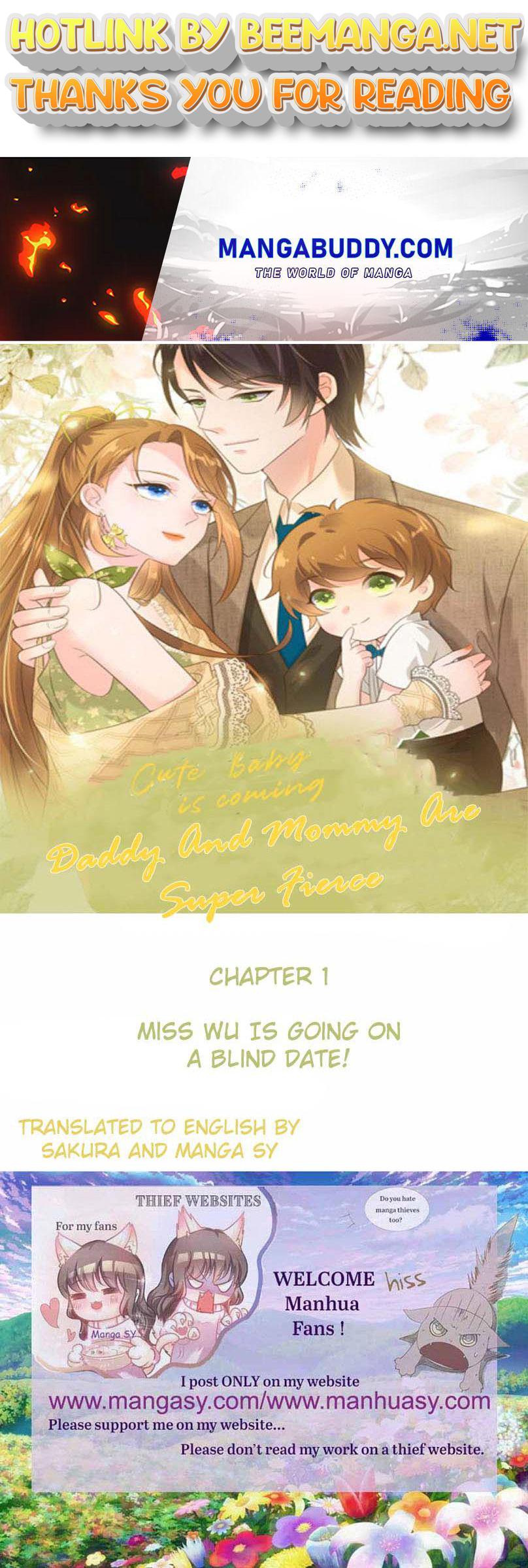 Cute Baby Is Coming : Daddy And Mommy Are Super Fierce Chapter 1 - page 1