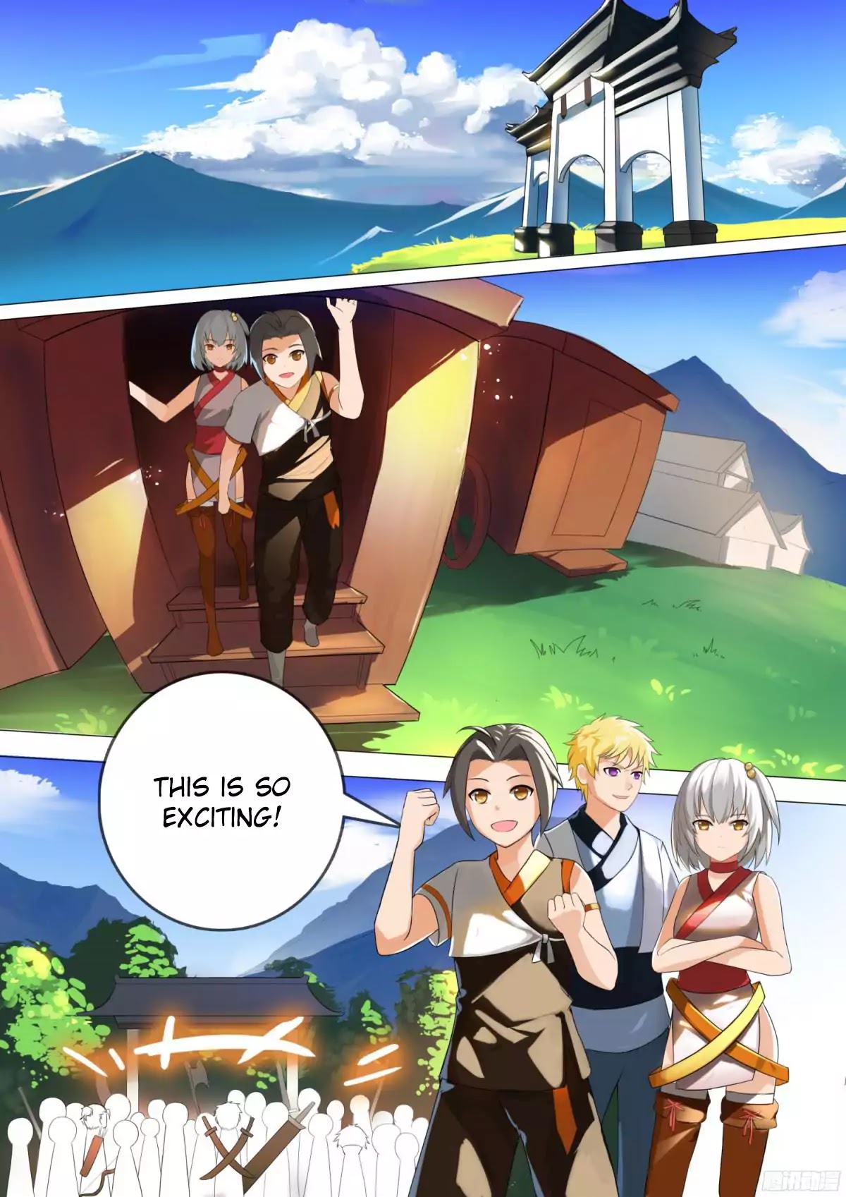 Ten Thousand Paths to Becoming a God Chapter 9 - page 1