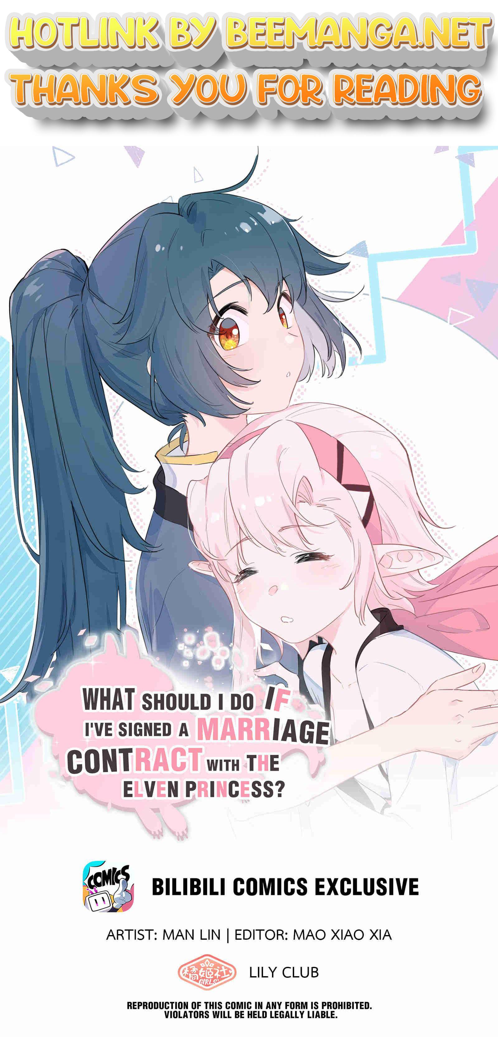 What Should I Do If I’ve Signed A Marriage Contract With The Elven Princess Chapter 126 - page 1