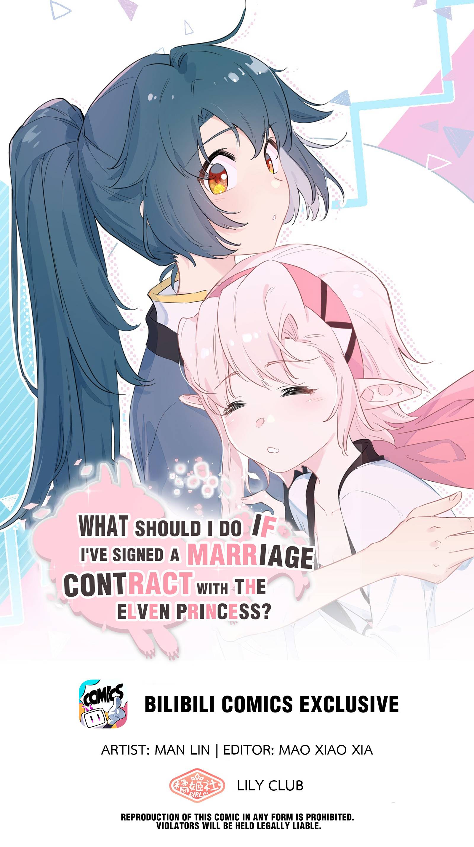 What Should I Do If I’ve Signed A Marriage Contract With The Elven Princess Chapter 74 - page 1