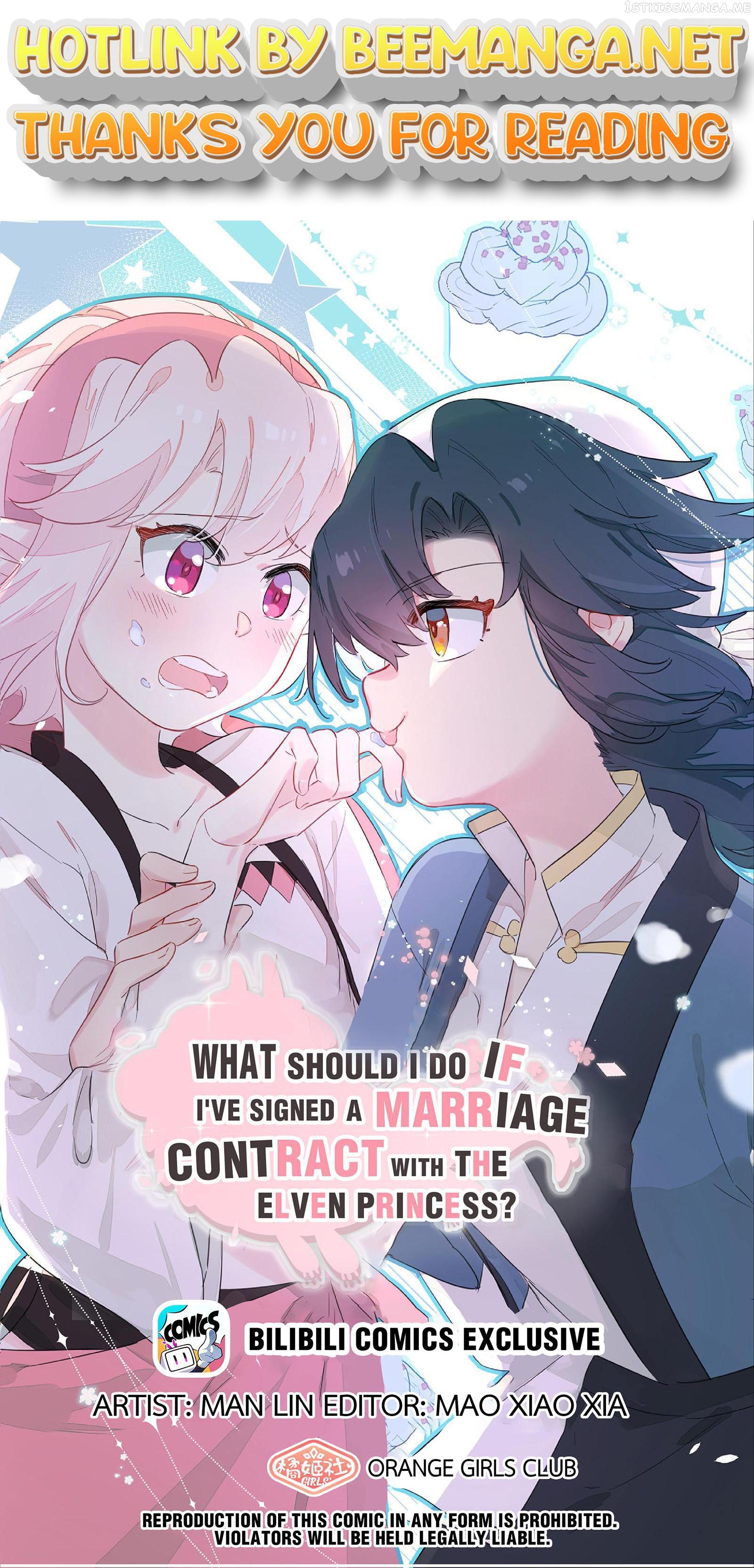What Should I Do If I’ve Signed A Marriage Contract With The Elven Princess Chapter 48.1 - page 1