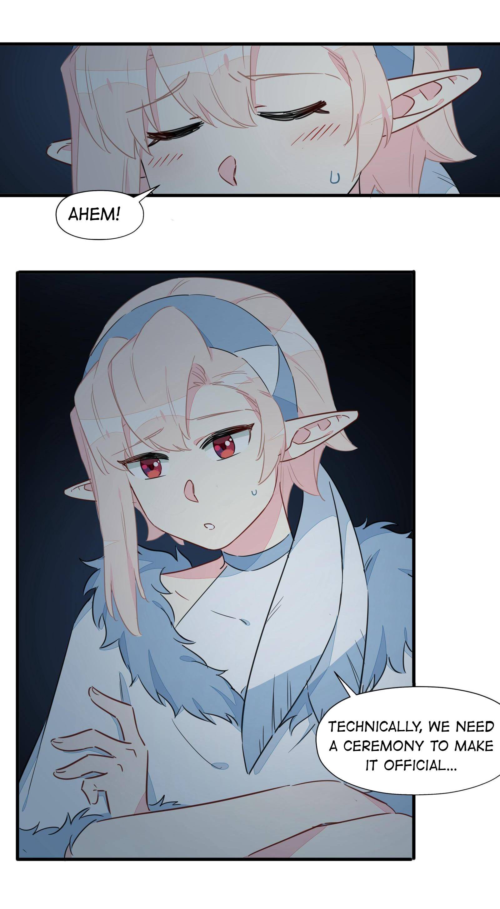 What Should I Do If I’ve Signed A Marriage Contract With The Elven Princess Chapter 28 - page 36