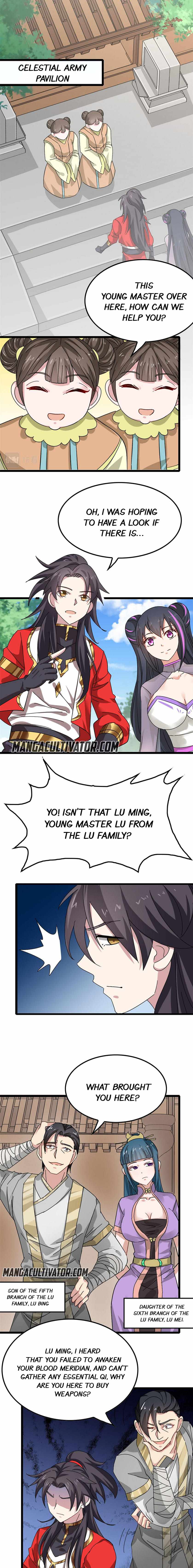 Myriad Paths Of The Dragon Emperor Chapter 4 - page 3