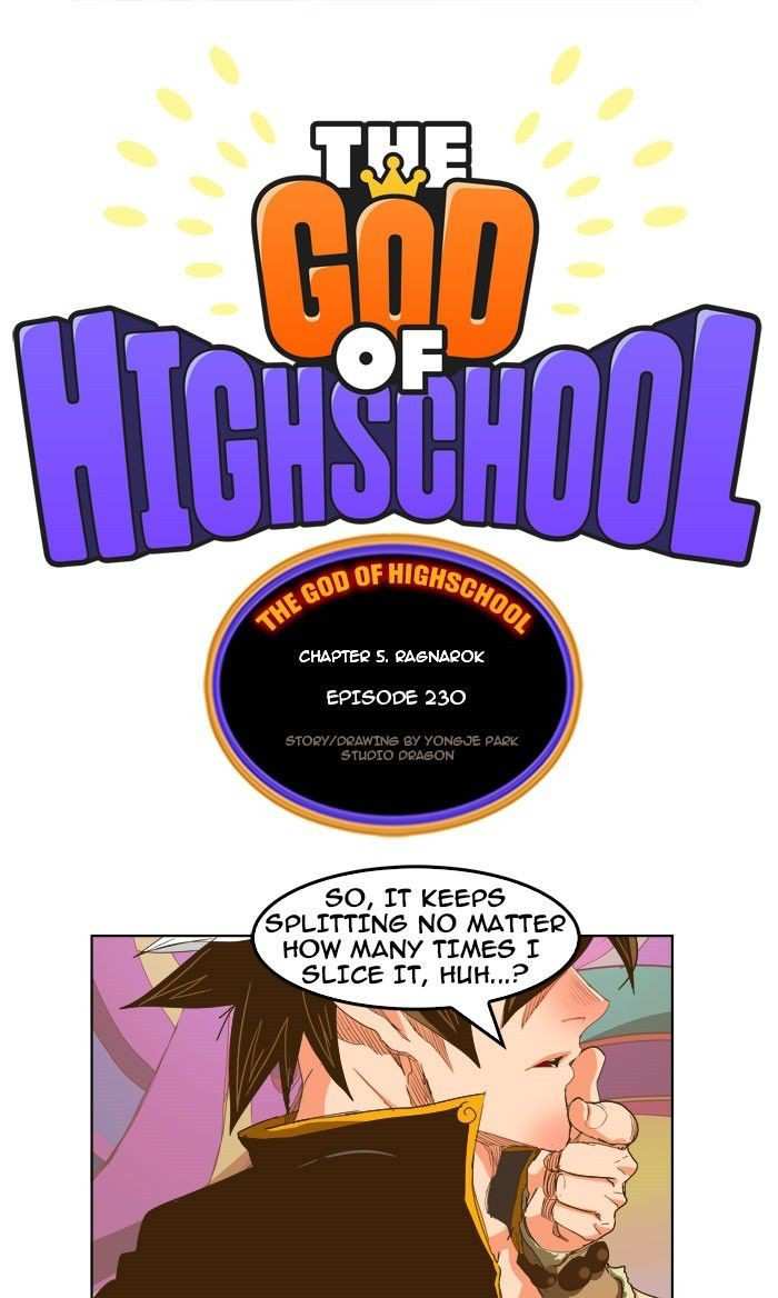 The God of High School Chapter 230 - page 1