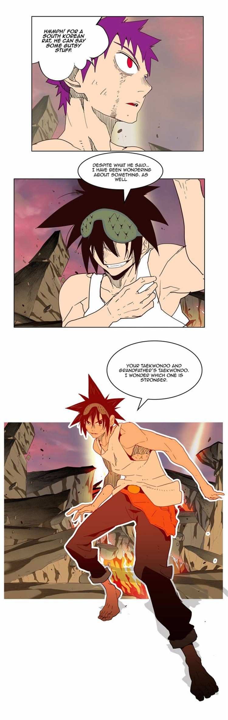 The God of High School Chapter 162 - page 13