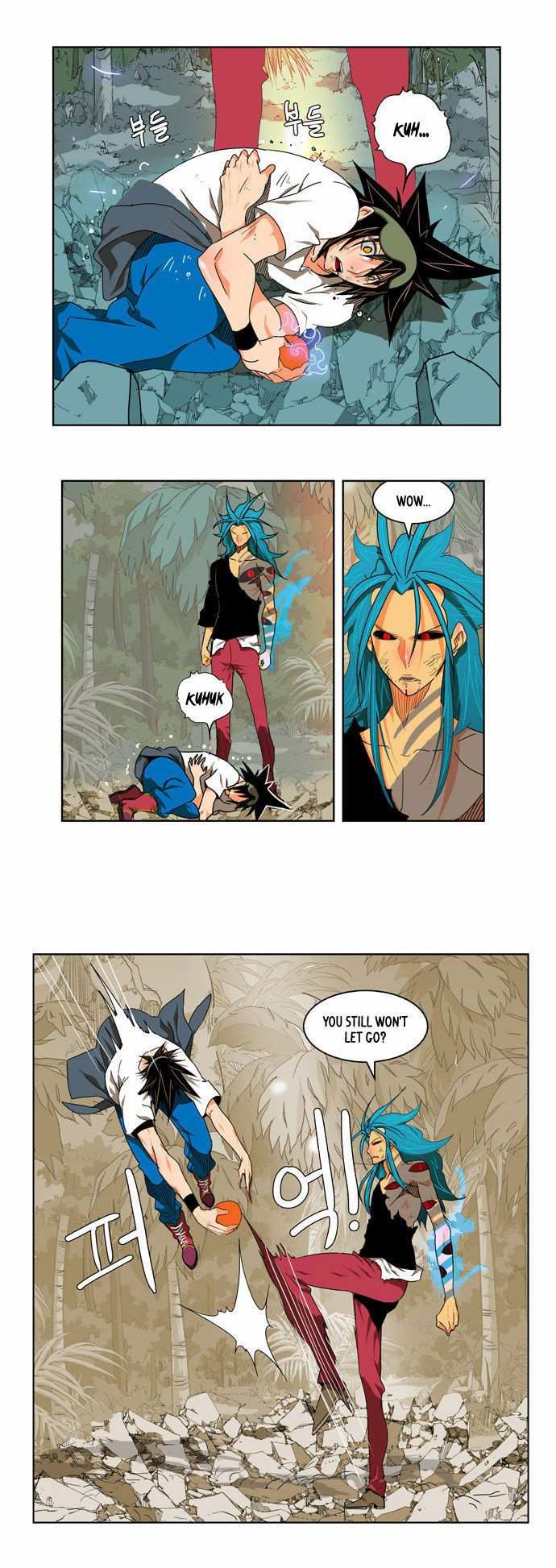 The God of High School Chapter 105 - page 12