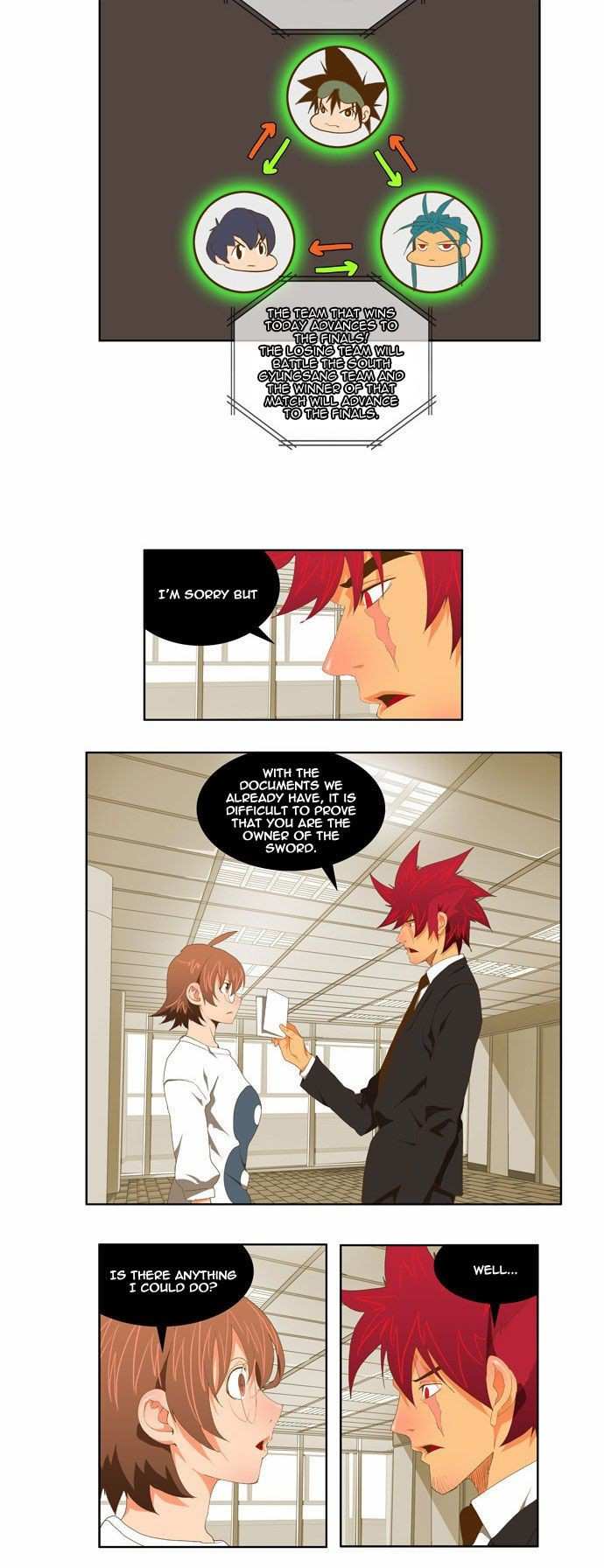 The God of High School Chapter 75 - page 19