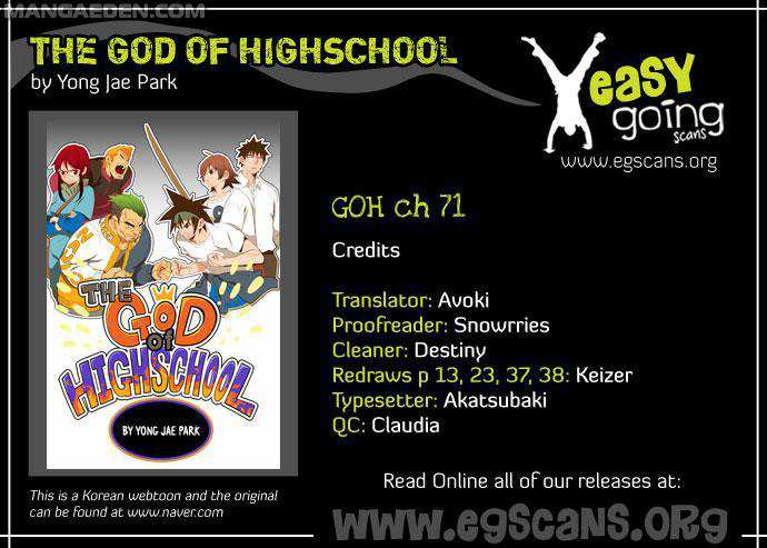 The God of High School Chapter 71 - page 11
