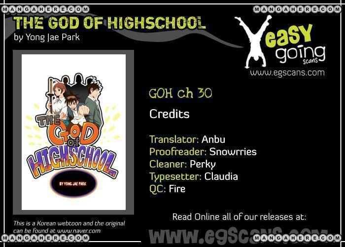 The God of High School Chapter 30 - page 1