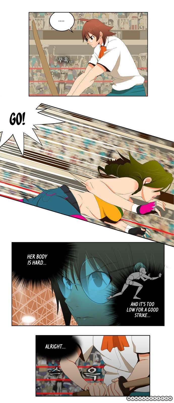 The God of High School Chapter 15 - page 14