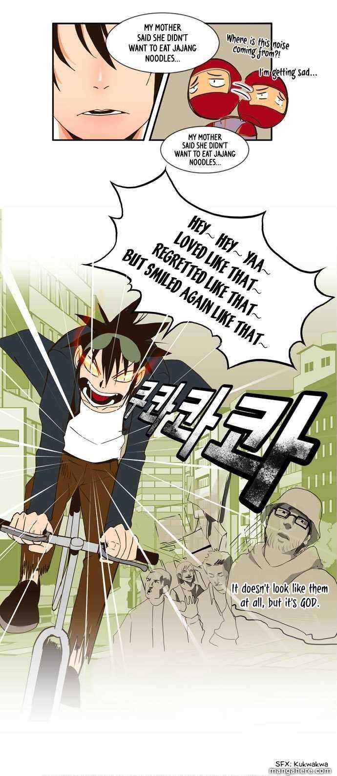 The God of High School Chapter 4 - page 21