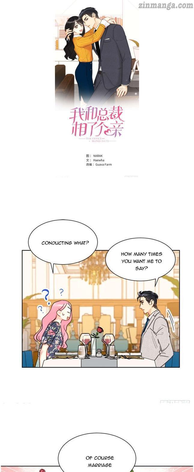 I got a date with the president Chapter 22 - page 1