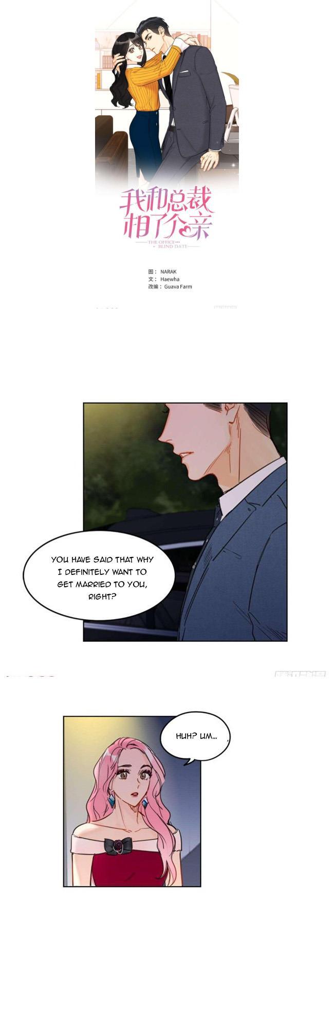 I got a date with the president Chapter 12 - page 1